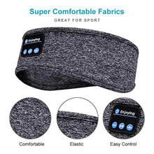 Load image into Gallery viewer, New Bluetooth Wireless Headphones Sports Headband Soft Elastic Comfortable Headphones For Sleep Music Headset Speakers