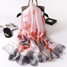 Load image into Gallery viewer, New Brand Designer Luxury Winter Long Silk Scarf Shawls Wraps Print Cotton Scarf Stylish Head Wraps Scarves Hijabs Neck Scarves Lady Hijab For Female