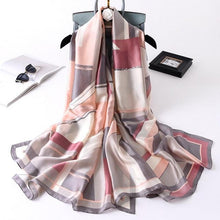 Load image into Gallery viewer, New Brand Designer Luxury Winter Long Silk Scarf Shawls Wraps Print Cotton Scarf Stylish Head Wraps Scarves Hijabs Neck Scarves Lady Hijab For Female