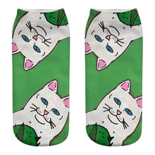 Load image into Gallery viewer, New Cartoon Cat Socks 3D Print Art Funny Socks Women Cute Low Cut Ankle Socks Made o Pure Cotton Short Socks Trending Fashion Short Ankle Socks For Men And Women