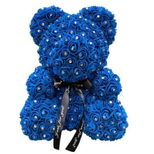 Load image into Gallery viewer, New Charming Diamond Rose Bears 40cm Artificial Flower Teddy Bears For Valentins's Day Mother's Day Birthday Gifts