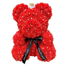 Load image into Gallery viewer, New Charming Diamond Rose Bears 40cm Artificial Flower Teddy Bears For Valentins's Day Mother's Day Birthday Gifts