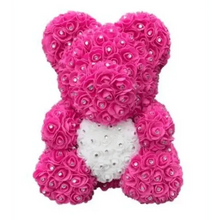 Load image into Gallery viewer, New Charming Diamond Rose Bears 40cm Artificial Flower Teddy Bears For Valentins's Day Mother's Day Birthday Gifts