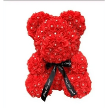 Load image into Gallery viewer, New Charming Diamond Rose Bears 40cm Artificial Flower Teddy Bears For Valentins's Day Mother's Day Birthday Gifts