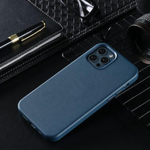 Load image into Gallery viewer, New Colorful Leather For iPhone 14 13 Pro Max Mini Magnet Case Cover Wireless Charging Drop Protect Covers Shockproof Slim Back Cover Leather Case For iPhone Slim and Aesthetic iPhone 14 case