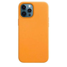 Load image into Gallery viewer, New Colorful Leather For iPhone 14 13 Pro Max Mini Magnet Case Cover Wireless Charging Drop Protect Covers Shockproof Slim Back Cover Leather Case For iPhone Slim and Aesthetic iPhone 14 case