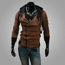 Load image into Gallery viewer, New Cool Jackets Men's Fashion Jackets Spring Sportswear Jacket Men's Hipster Hip Hop Jacket with Hood Casual Jacket Classic Men's Fashion Streetwear Jacket New Trendy Rockstar Jacket For Men