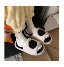 Load image into Gallery viewer, New Couples Stylish Sandals Slip-Proof Thick-Soled Indoor Outdoor Slippers Men Flip Flops House Shoes Fur Memory Foam Cozy Flat Spa Slide Slippers Comfy Open Toe Slip On House Shoes Sandals