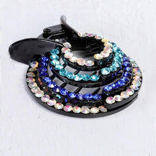 Load image into Gallery viewer, New Crystal Bird Nest Ponytail Holder Fair Crab Claw Clip Hairpin Rhinestone for Women Girls Accessories Barrettes Headwear Gorgeous Hair Accessories For Women