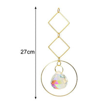 Load image into Gallery viewer, New Crystal Guardian Angel Wing Sun Catcher Angel Crystal Prism Pendant Sun Catcher Windows Outdoor Garden Hanging Decor Gifts Rainbow Collection With Crystal Wind Chimes For Home Garden Hanging Decoration