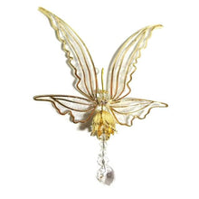 Load image into Gallery viewer, New Crystal Guardian Angel Wing Sun Catcher Angel Crystal Prism Pendant Sun Catcher Windows Outdoor Garden Hanging Decor Gifts Rainbow Collection With Crystal Wind Chimes For Home Garden Hanging Decoration