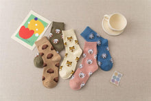 Load image into Gallery viewer, New Cute Cartoon Dog Middle Tube Socks Creative Female Socks Warm Socks Teddy Pomeranian Cotton Socks Stylish Unisex Short Ankle Socks For Men And Women