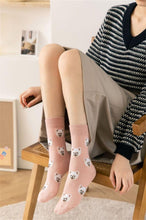 Load image into Gallery viewer, New Cute Cartoon Dog Middle Tube Socks Creative Female Socks Warm Socks Teddy Pomeranian Cotton Socks Stylish Unisex Short Ankle Socks For Men And Women