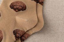 Load image into Gallery viewer, New Cute Cartoon Dog Middle Tube Socks Creative Female Socks Warm Socks Teddy Pomeranian Cotton Socks Stylish Unisex Short Ankle Socks For Men And Women