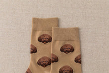 Load image into Gallery viewer, New Cute Cartoon Dog Middle Tube Socks Creative Female Socks Warm Socks Teddy Pomeranian Cotton Socks Stylish Unisex Short Ankle Socks For Men And Women