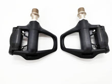 Load image into Gallery viewer, New Cycling Road Bike Bicycle Self Locking Pedals Ultralight Nylon 2 Sealed Bearing Bicycle Pedal Bike Road Bike Pedals Cleats Set Bicycle Platform Pedals Clipless Pedals For Indoor Fitness Spin Bike