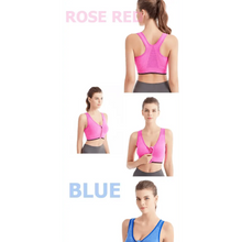 Load image into Gallery viewer, New Dazzling Sports Bra Crop Top Fitness Women Sportswear Feminine Workout Top Bras For Gym Female Underwear Running Push up Yoga Top
