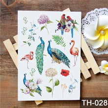 Load image into Gallery viewer, New Different Animals Waterproof Temporary Sticker Tattoo Cute Little Colorful Children Tattoos