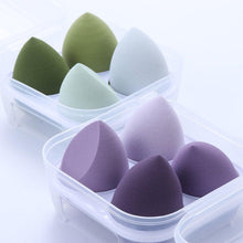 Load image into Gallery viewer, New Different Sizes Makeup Sponge Cosmetic Puff Sponge Powder Blush Beauty Tools With Storage Box Luxury Soft Design For Womens