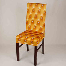 Load image into Gallery viewer, New Elastic Spandex Fibre Chair Cover For Wedding Banquet Hotel Antifouling Fiber Standard Office European Stretch Spandex Removable Washable Dining Chair Protector Slipcovers for Hotel Dining Room Ceremony Banquet Wedding Party