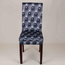 Load image into Gallery viewer, New Elastic Spandex Fibre Chair Cover For Wedding Banquet Hotel Antifouling Fiber Standard Office European Stretch Spandex Removable Washable Dining Chair Protector Slipcovers for Hotel Dining Room Ceremony Banquet Wedding Party
