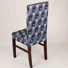 Load image into Gallery viewer, New Elastic Spandex Fibre Chair Cover For Wedding Banquet Hotel Antifouling Fiber Standard Office European Stretch Spandex Removable Washable Dining Chair Protector Slipcovers for Hotel Dining Room Ceremony Banquet Wedding Party