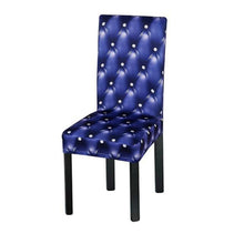 Load image into Gallery viewer, New Elastic Spandex Fibre Chair Cover For Wedding Banquet Hotel Antifouling Fiber Standard Office European Stretch Spandex Removable Washable Dining Chair Protector Slipcovers for Hotel Dining Room Ceremony Banquet Wedding Party