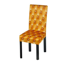 Load image into Gallery viewer, New Elastic Spandex Fibre Chair Cover For Wedding Banquet Hotel Antifouling Fiber Standard Office European Stretch Spandex Removable Washable Dining Chair Protector Slipcovers for Hotel Dining Room Ceremony Banquet Wedding Party