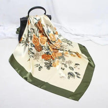 Load image into Gallery viewer, New Elegance Fashionable Scarves for Women Shawl Print Silk Satin Hijab Scarf Female Bandana 90*90cm Luxury Square Shawls Scarfs For Ladies