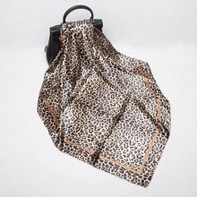 Load image into Gallery viewer, New Elegance Fashionable Scarves for Women Shawl Print Silk Satin Hijab Scarf Female Bandana 90*90cm Luxury Square Shawls Scarfs For Ladies