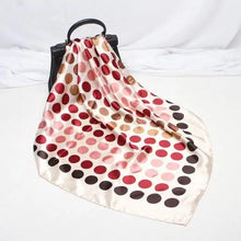 Load image into Gallery viewer, New Elegance Fashionable Scarves for Women Shawl Print Silk Satin Hijab Scarf Female Bandana 90*90cm Luxury Square Shawls Scarfs For Ladies