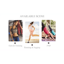 Load image into Gallery viewer, New Elegance Fitness Sports Bra for Women Push Up Wirefree Padded Crisscross Strappy Running Gym Training Workout Yoga Underwear Crop Tops