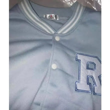 Load image into Gallery viewer, New Elegance Spring Autumn Coat Baseball Bomber Jacket Loose Letter R Men Women Couples Tops Plus Size Jackets Streetwear