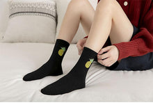 Load image into Gallery viewer, New Elegant Fruit Printed Breathable Cotton Socks Happy Funny Unisex Socks Candy Colors Harajuku Casual Cotton Crew Socks For Men And Women