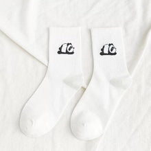 Load image into Gallery viewer, New Elegant Fruit Printed Breathable Cotton Socks Happy Funny Unisex Socks Candy Colors Harajuku Casual Cotton Crew Socks For Men And Women
