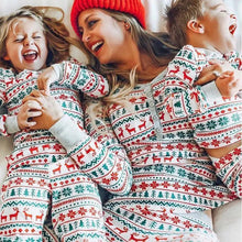 Load image into Gallery viewer, New Family Matching Clothes Pajamas Set New Year Costume Mother Daughter Sleepwear Family Outfit Kid Baby Nightwear For Winter Christmas Pajamas for Family Pajamas Jumpsuit for Adult Kids Baby Family Match Pajamas