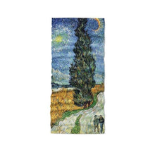 Load image into Gallery viewer, New Fashion 3D Printed Oil Painting Art Neck Scarf Women Soft Face Bandana Sunflower Night Hijab Scarf Face Mask Reusable Washable Cloth Bandanas Women Men Neck Gaiter Cover Turban Multipurpose Balaclava Elastic UV Face Shields for Women