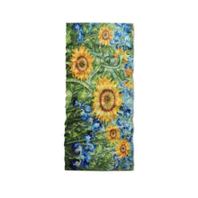 Load image into Gallery viewer, New Fashion 3D Printed Oil Painting Art Neck Scarf Women Soft Face Bandana Sunflower Night Hijab Scarf Face Mask Reusable Washable Cloth Bandanas Women Men Neck Gaiter Cover Turban Multipurpose Balaclava Elastic UV Face Shields for Women