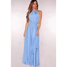 Load image into Gallery viewer, New Fashion Boho Women Multiway Wrap Convertible Maxi Club Red Dress Bandage Long Dress Party Dresses For Women
