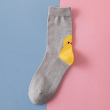 Load image into Gallery viewer, New Fashion Cartoon Socks Animal Print Ducks Cute Socks Cute Pure Cotton Short Socks Funny Duck Casual Socks For Men And Women