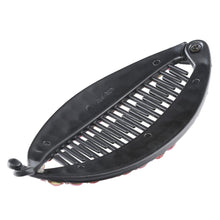 Load image into Gallery viewer, New Fashion Hair Clips Women Banana Barrettes Plastic Color Rhinestone Hair Claws Pins Clamps for Girls Ponytail Mohawk Bun Maker Accessories For Curly Hair Women