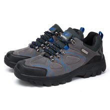 Load image into Gallery viewer, New Fashion Hiking Shoes Men Spring Mountain Climbing Shoes Outdoor Sport Shoes Leather Waterproof Lightweight Outdoor Mountain Sport Shoe