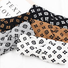 Load image into Gallery viewer, New Fashion Luxury Brand Women Hairband Warm Casual Woolen Knitted Girl Headband Big Bow Knot Turban Autumn Gorgeous Hair Accessories For Women