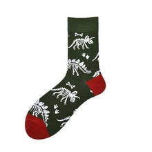 Load image into Gallery viewer, New Fashion Socks Shark Dinosaur Tiger Bear Dog Pattern Long Tube Happy Novelty Skateboarding Cycling Leisure Fun Unisex Crew Socks For Men And Women