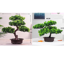 Load image into Gallery viewer, New Festival Potted Simulation Decorative Bonsai Home Office Pine Tree Gift Ornament Lifelike Accessory Artificial Bonsai Artificial Bonsai Tree Fake Greenery for Home Office Desk Wall Book Shelf Decor Room Decor