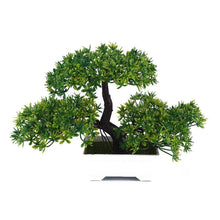 Load image into Gallery viewer, New Festival Potted Simulation Decorative Bonsai Home Office Pine Tree Gift Ornament Lifelike Accessory Artificial Bonsai Artificial Bonsai Tree Fake Greenery for Home Office Desk Wall Book Shelf Decor Room Decor
