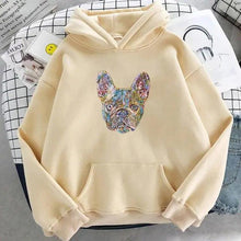 Load image into Gallery viewer, New French Bulldog Hoodies Oversized Cute Dog Print Sweatshirt Funny Graphic Unisex Fashion Hoodie Streetwear Female Hooded Cute Dog Print Sweatshirt Funny Graphic Unisex Fashion Hoodie