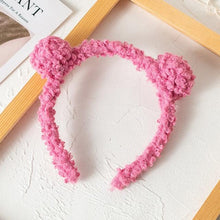 Load image into Gallery viewer, New Gils Cute Plush Bear Rabbit Ears Headband Autumn Winter Head Hoop Cartoon Girls Kid Hairband Headdress Gorgeous Hair Accessories For Women