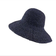 Load image into Gallery viewer, New Girl Sun Hat Unique Trendy Women's Sun Protection Hat Wide Brim Floppy Summer Hats Women Retro Casual Straw Bucket Hat Comfortable Soft Every Day Travel Hat