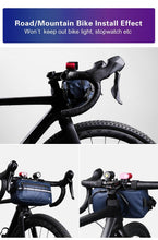 Load image into Gallery viewer, New Handlebar Bag Bicycle Bags Frame Pannier Bag Waterproof Multifunction Portable Shoulder Bag Bike Accessories Multifunction Bike Handlebar Bag Front Bicycle Frame Bag Waterproof Shoulder Bag Handbag Waist Bag